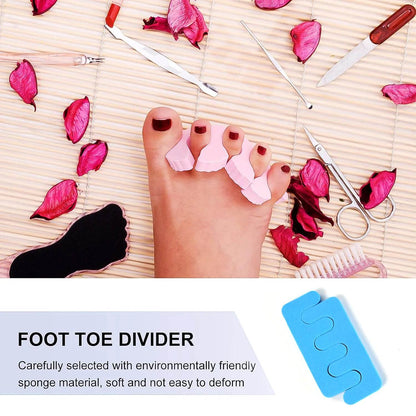 Toe Separators Toe Spacers Sponge Toe Stretcher Pedicures (1 Pair) - Best Deals at BeSh Deals®