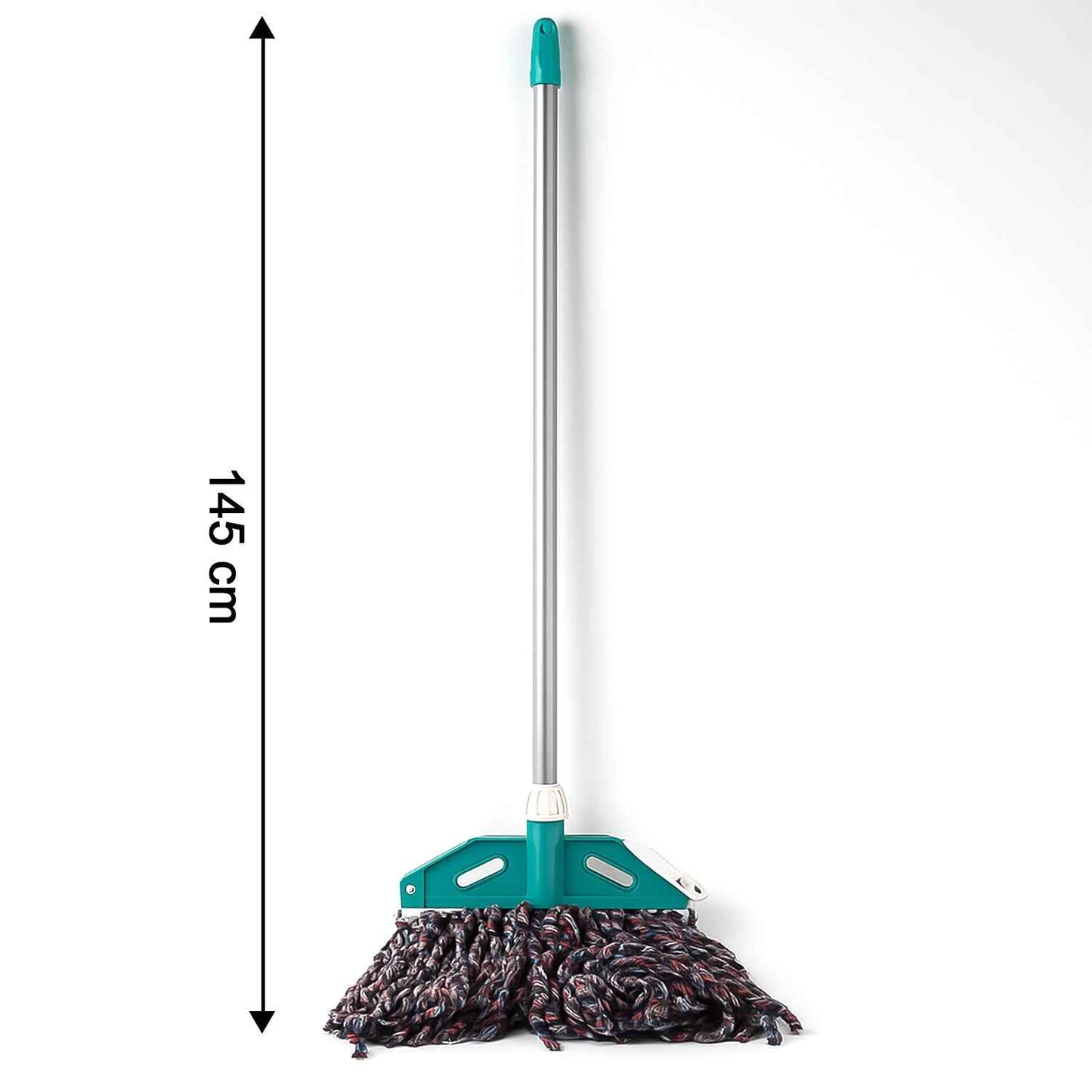 Premium Cotton Yarn Floor Cleaning Mop With Long Handle (1 Pc)