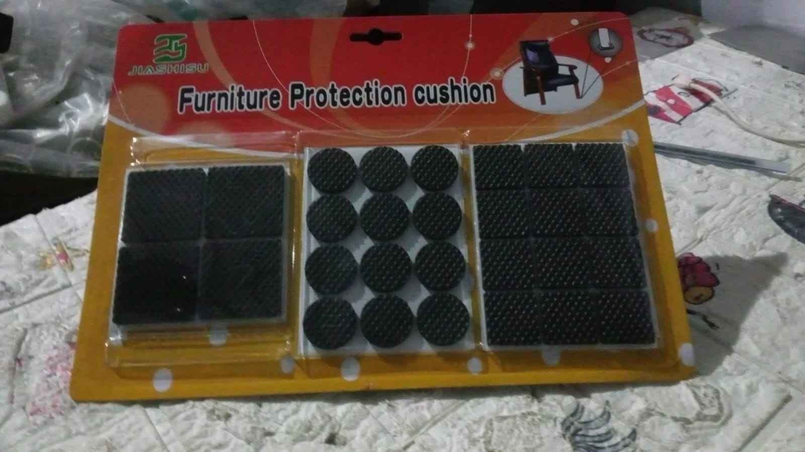 28 Pc Rubber Furniture Pads Self Sticking Non Slip Furniture Noise Insulation Pads