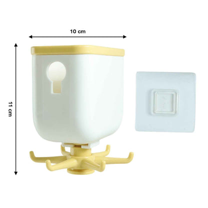 360 Rotating Storage Heavy Duty Sticky Wall Hook (1 Pc)