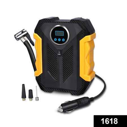 1618 Portable Electric Car Air Compressor Pump For Car And Bike Tyre