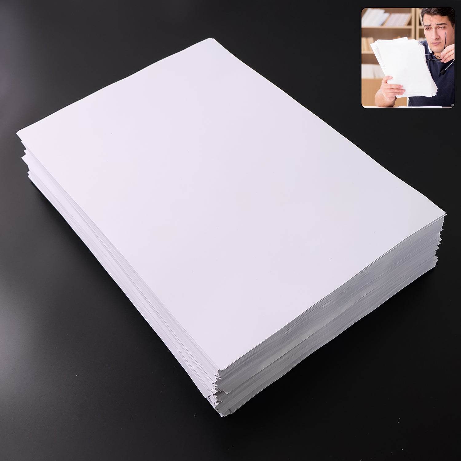 500 Sheets A4 Size Multipurpose Copier Paper  70 Gsm High Bright White Printing Paper - Best Deals at BeSh Deals®
