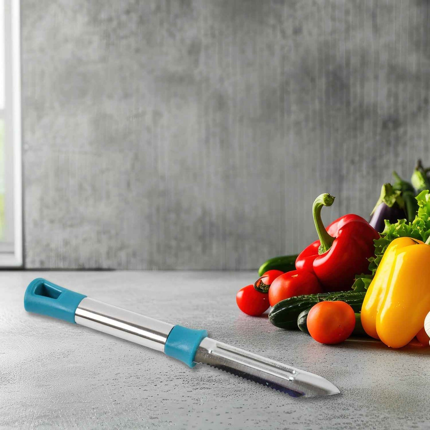 Apex Premium Stainless Steel Vegetable Fruit Peeler (1 Pc)