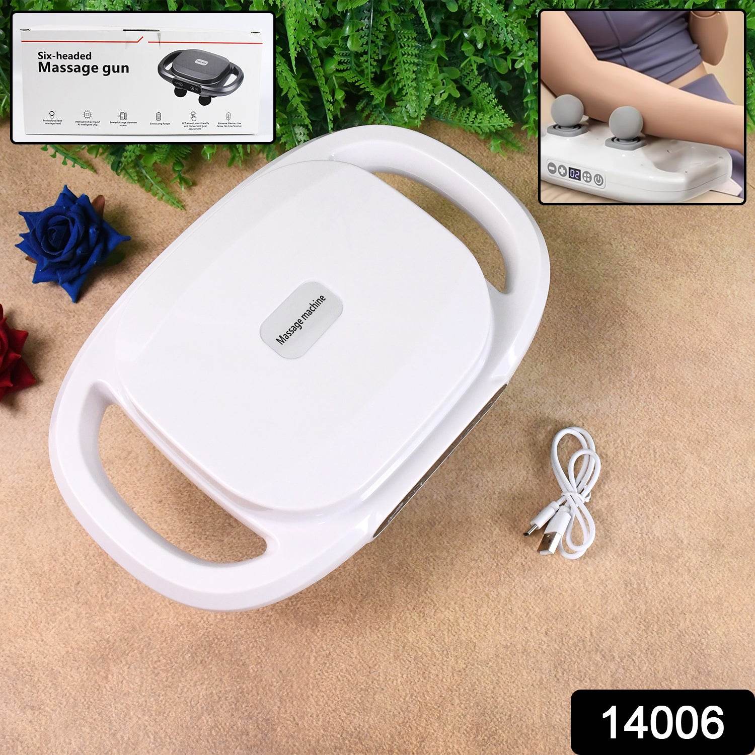 4 Heads Massage Gun Machine For Pain Relief - Best Deals at BeSh Deals®