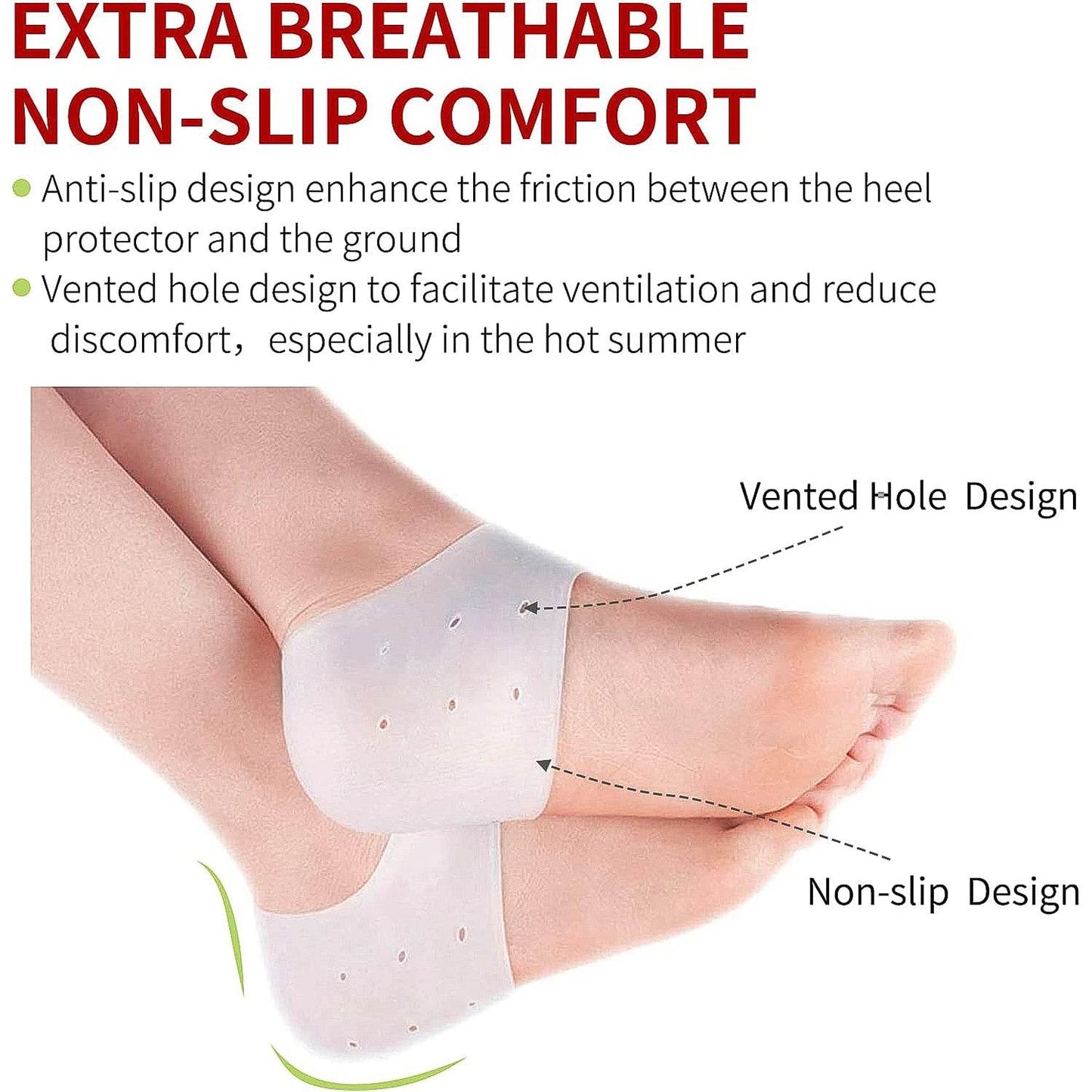 Kid Silicone Heel Protectors (1 Pair) - Best Deals at BeSh Deals®