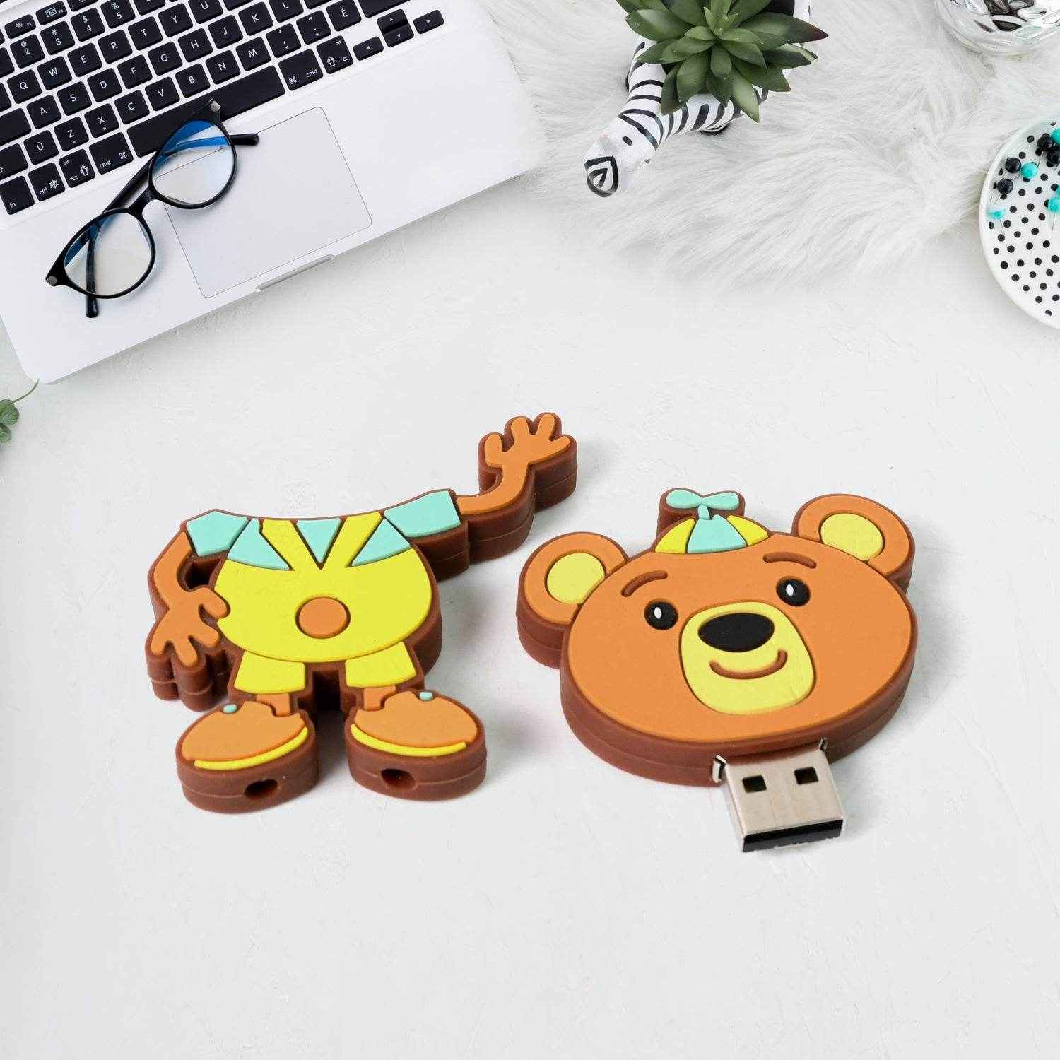 Portable Cartoon Shape Silicone Usb Pen Drive  Flash Disk (15 Gb With Baby Rhymes Song  1 Pc) - Best Deals at BeSh Deals®