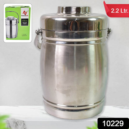 Stainless Steel Lunch Box Insulated Lunch Box Double Vacuumlayer (2.2 Ltr.) - Best Deals at BeSh Deals®