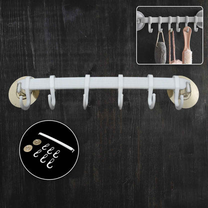7456 1pc Bath Towel Hanger Wall Mount Towel Hanger Wall Towel Shelf Towel Hanging Rack Kitchen Towel Holder Towel Hanging Hook