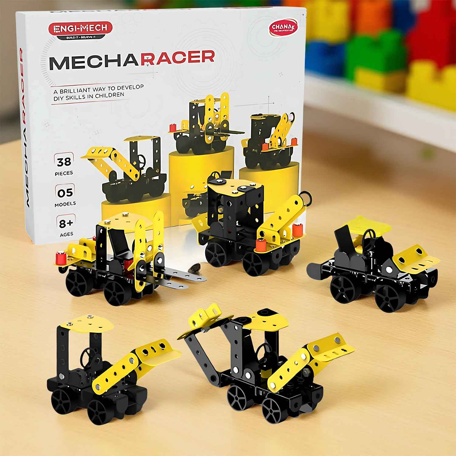Aditi Stem Educational Mecha Racer Diy Construction Kit