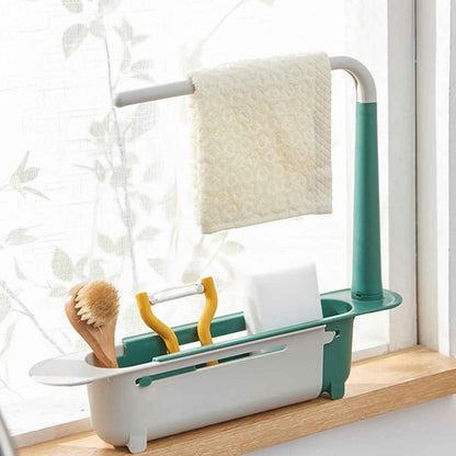 2370 Expandable Kitchen Drying Basket Rack For Kitchen Use (Moq-120)