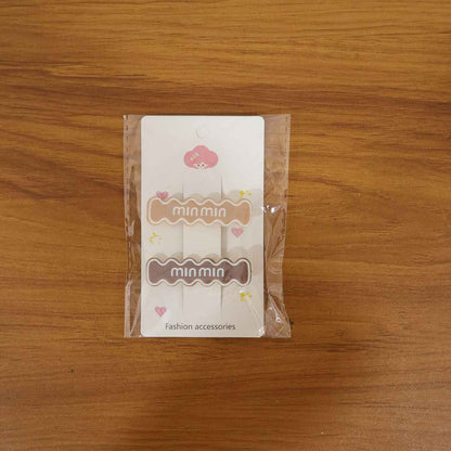 Stylish Wavy Design Fashion Hair Clips (2 Pc)