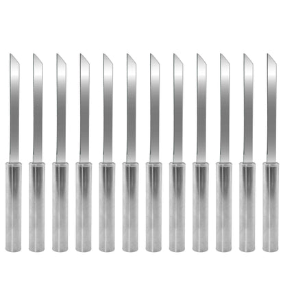 2579 Utility Knife Stainless Steel Blade With Strong Grip (Pack Of 12)