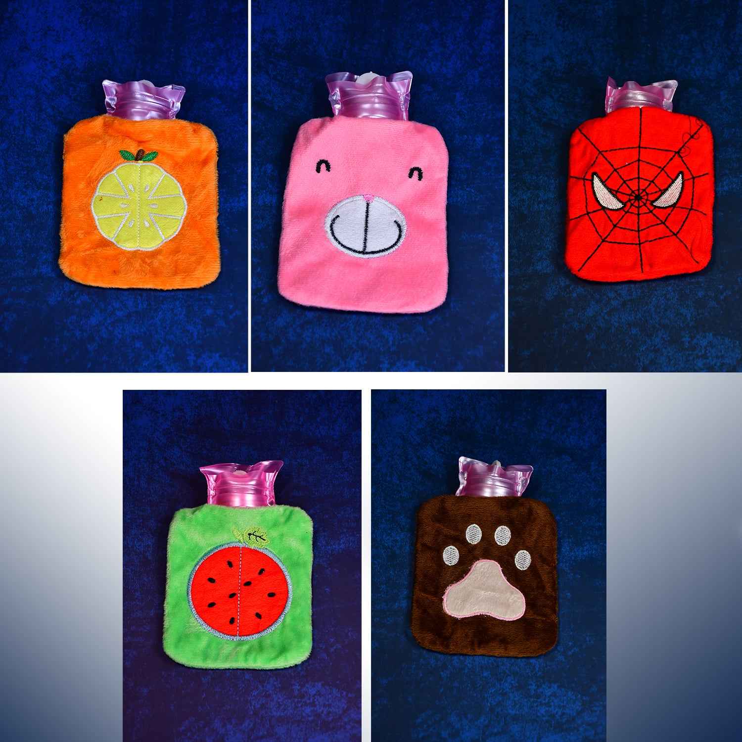 6501 Mini 1pc Mix Design Hot Water Bag For Pain Relief.