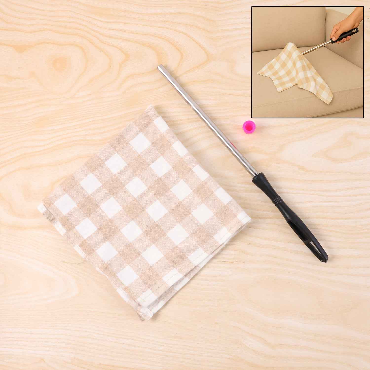 Non-extendable Dusting Cloth With Handle (1 Pc)