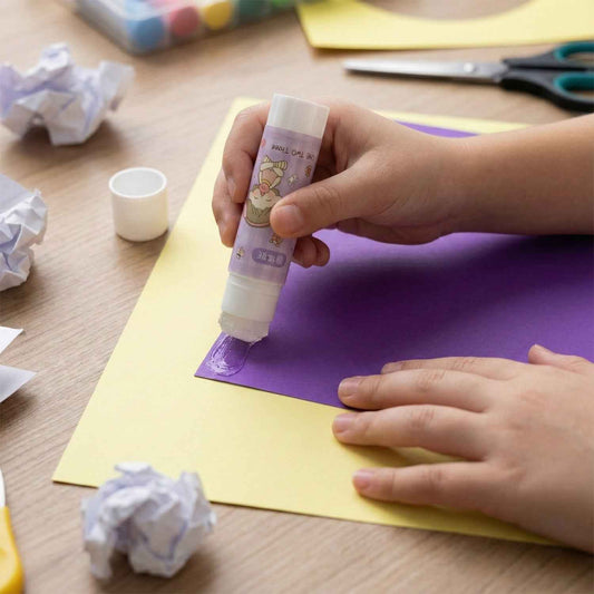 Cartoon-themed Solid Glue Stick Pack Of 5