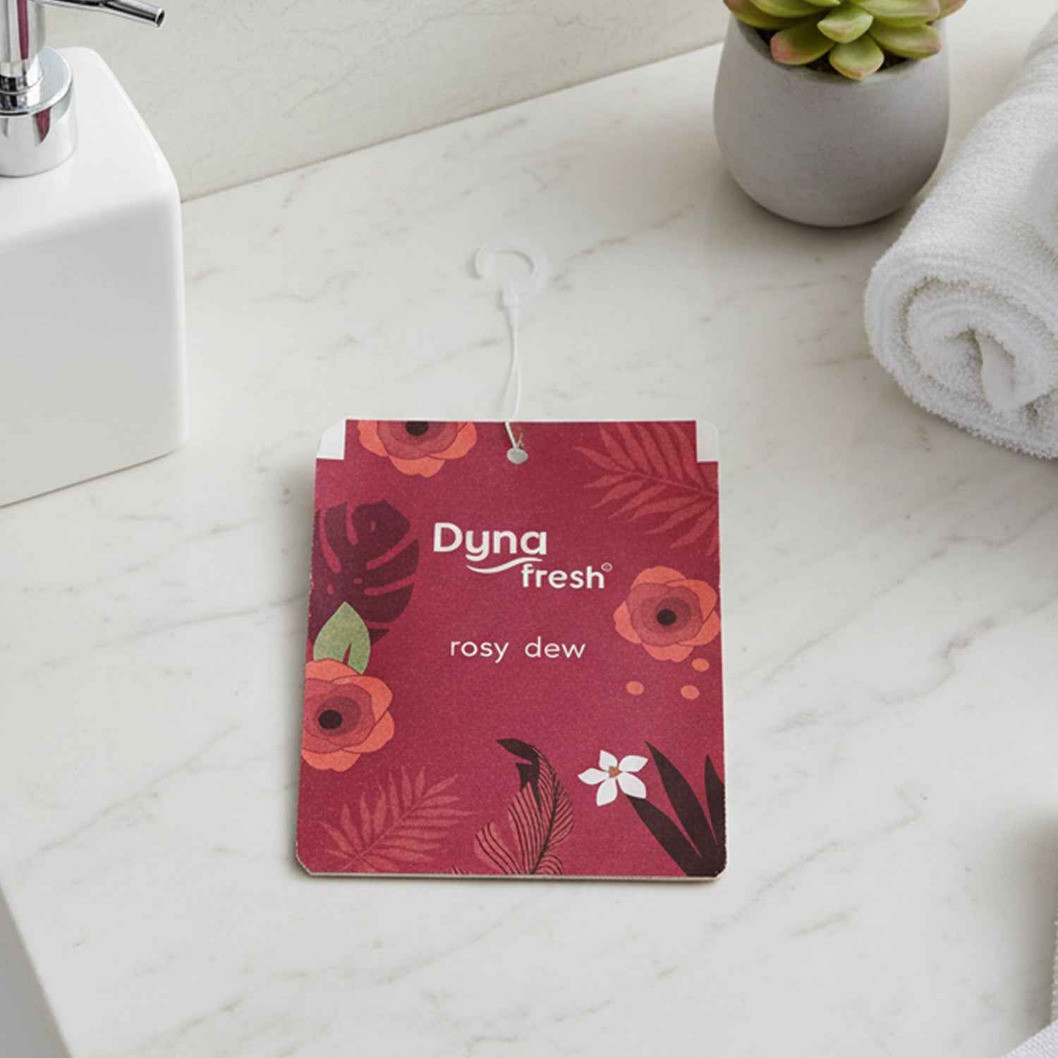 Rosy Dew Hanging Air Freshener Gel (1 Pc 10gm)