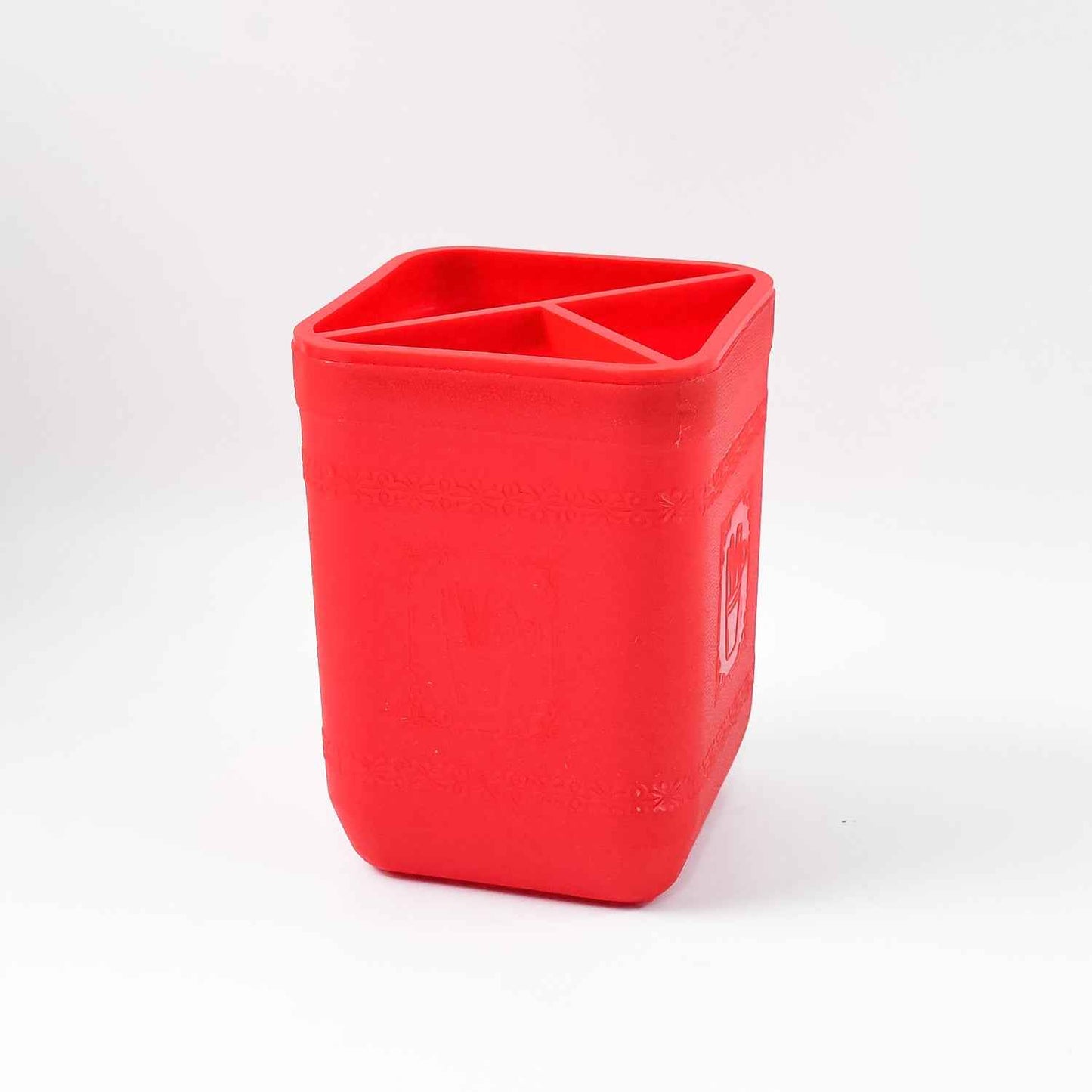 Officemate Pen Stand  Tri-section Desk Organizer Stationery Pens Office Supplies