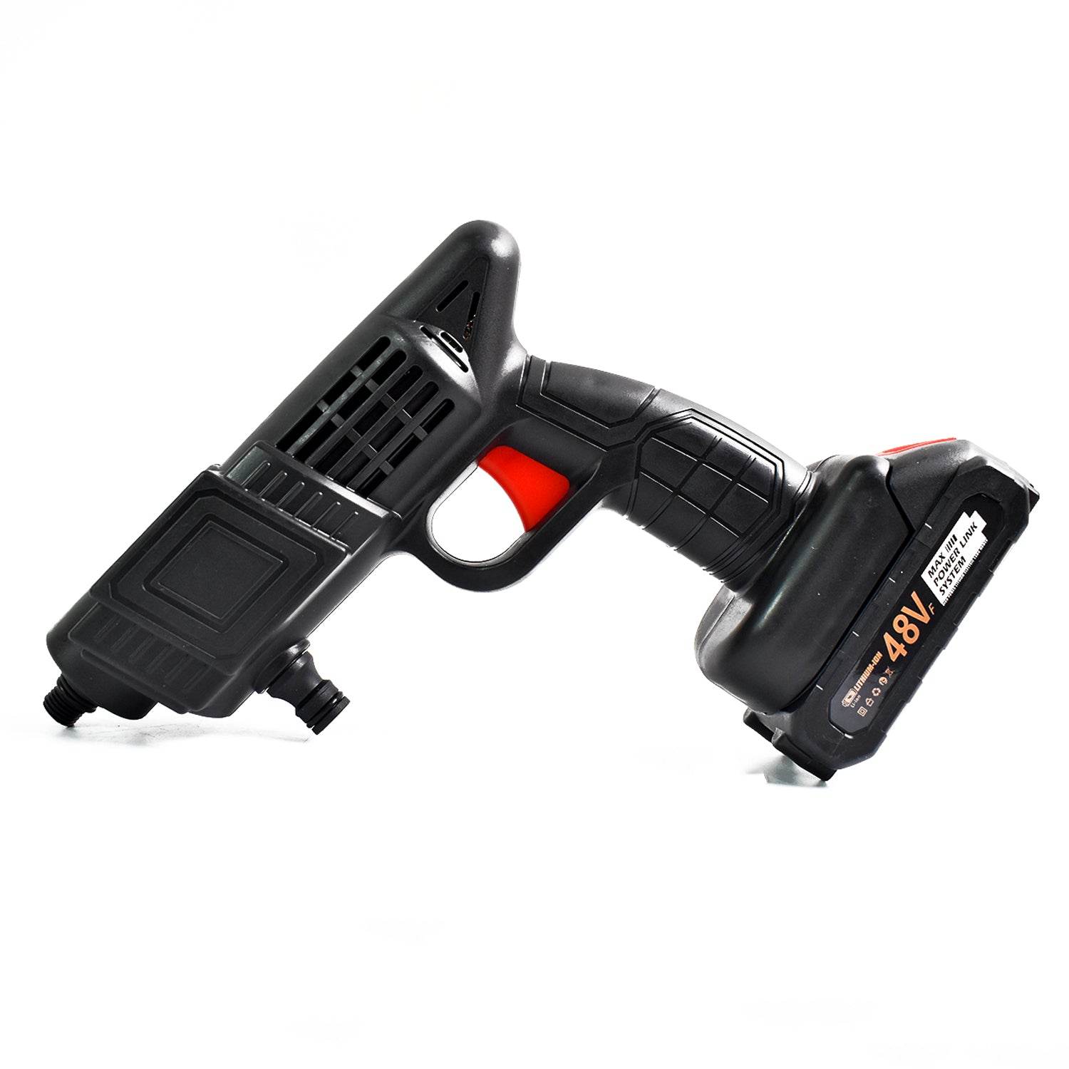 Car Washer Gun Wireless High Pressure Washer Water Spray Gun (48v  With Small Box  Small Adaptor  1 Set) - Best Deals at BeSh Deals®