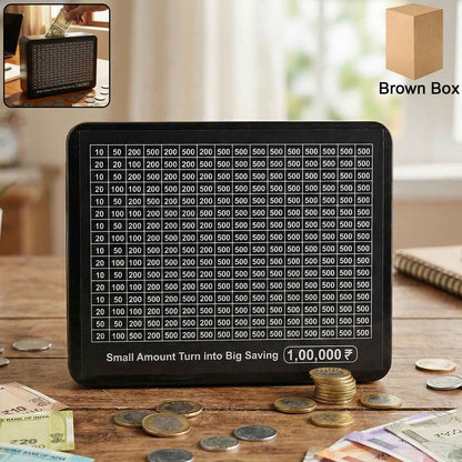 Reusable Money Saving Piggy Bank With Black Gel Pen (15  19 Cm 1 Pc)