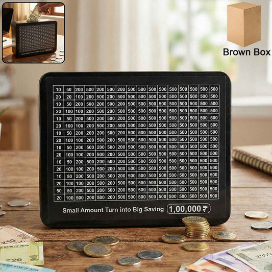 Reusable Money Saving Piggy Bank With Black Gel Pen (15  19 Cm 1 Pc)
