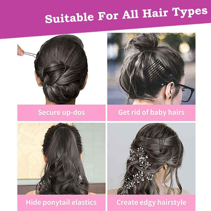 Big Black Hair Bobby Pins (24 Pc)