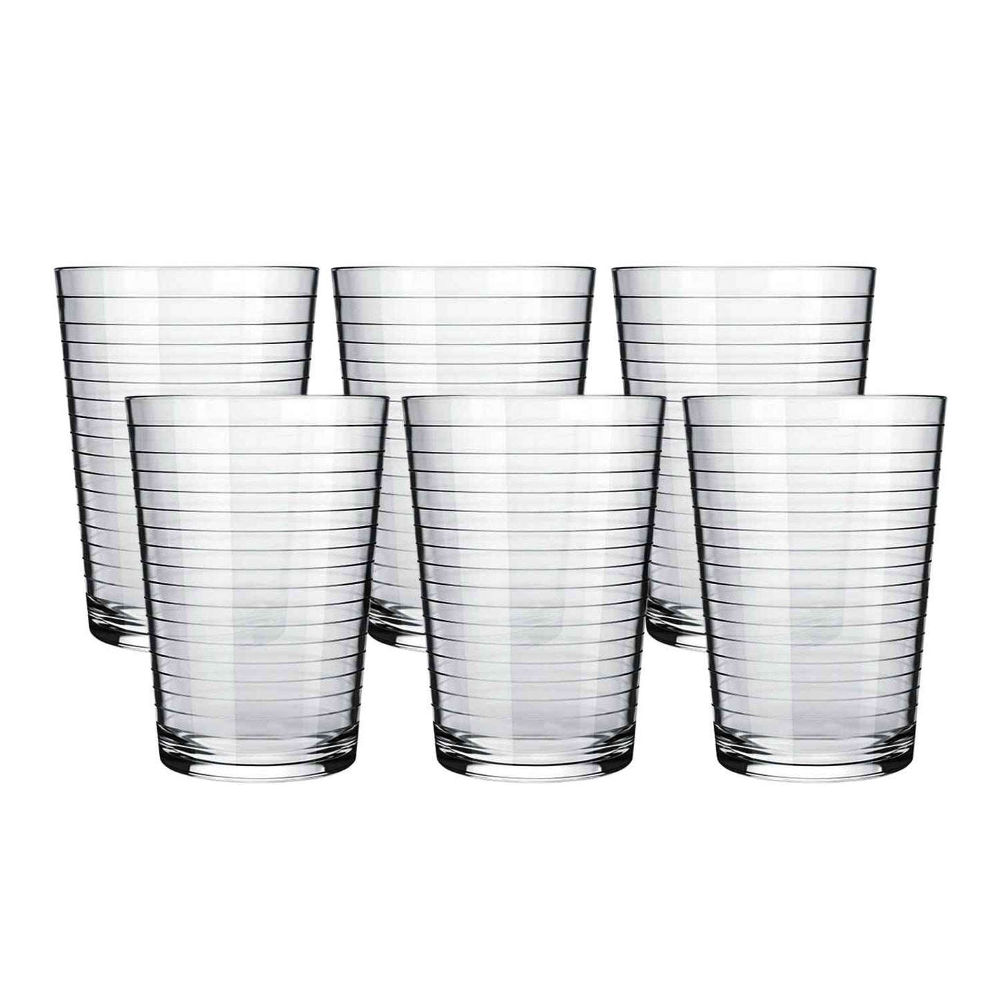 Apex Pyramid Ringo Plastic Glass  300ml Approx  Durable Crystal-clear Tumbler