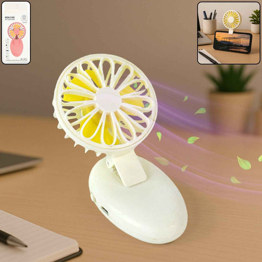 17708 Mini Usb Handheld Fan Portable Rechargeable Mini Fan For Home Office Travel And Outdoor Use (1 Pc)