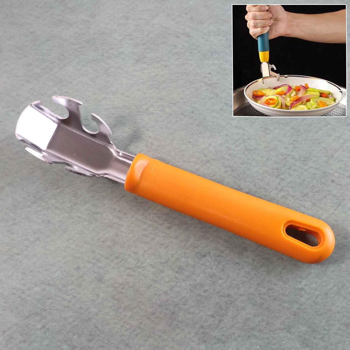 Multi Functional Stainless Steel Hot Pot Gripper Clamp Pan Lifter Tool (1 Pc) - BeSh Deals®
