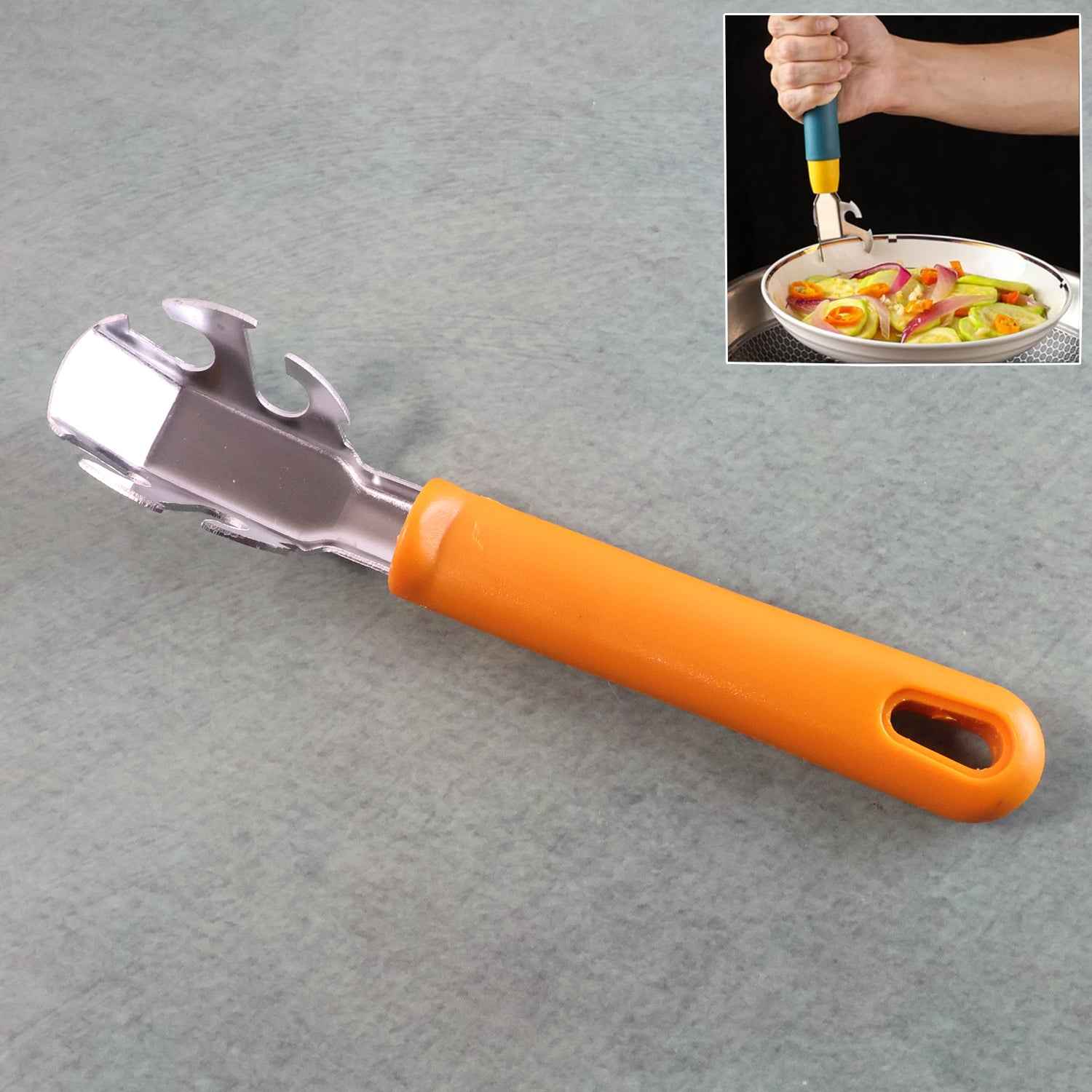 Multi Functional Stainless Steel Hot Pot Gripper Clamp Pan Lifter Tool (1 Pc) - BeSh Deals®