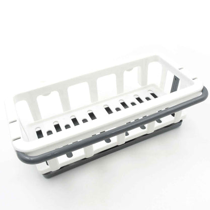 8788 Multipurpose Platic Hanging Drain Rack Retractable Sponge Storage Hanging Rack With Adhesive Hook For Kitchen And Bathroom Dishcloth Holders Basket Drying Tray Organizer