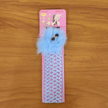 Baby Girls Cute Hair Band With Soft Elastic Stretch Headband (1 Pc)