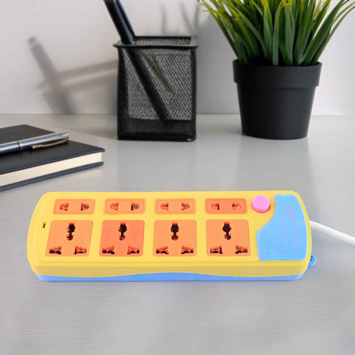 Multi Socket Extension Board (8 Socket  1 Pc)
