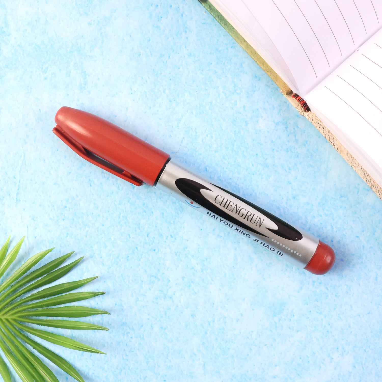 Maroon Premium Permanent Marker Pen (1 Pc)