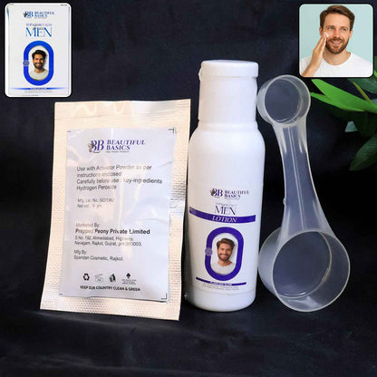 Beautiful Basics Mens Simple Bleach Cream Kit (1 Set)