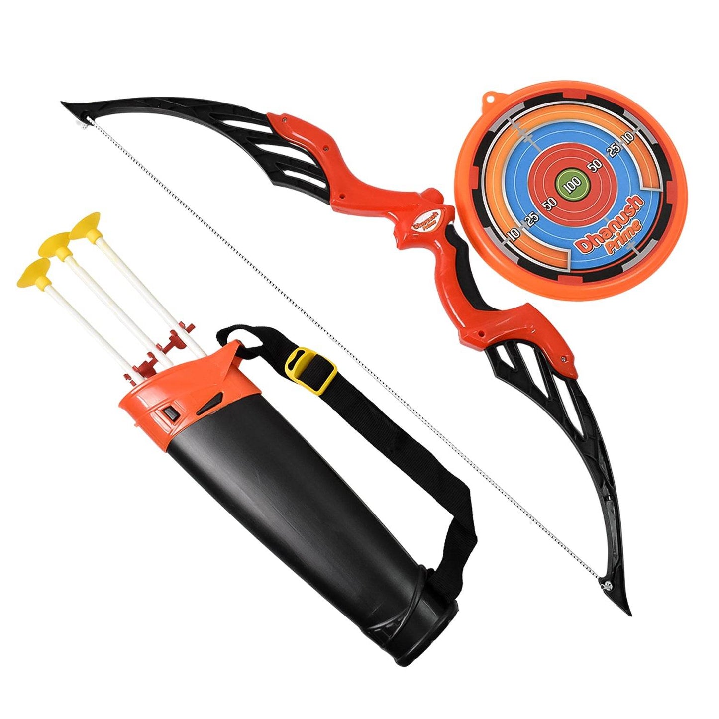 Arrow Big  Archery Toy (1 Dhanush 3 Arrow 1 Target 1 Arrow Holder  1 Set) - by BeSh Deals® - Best Deals at BeSh Deals®