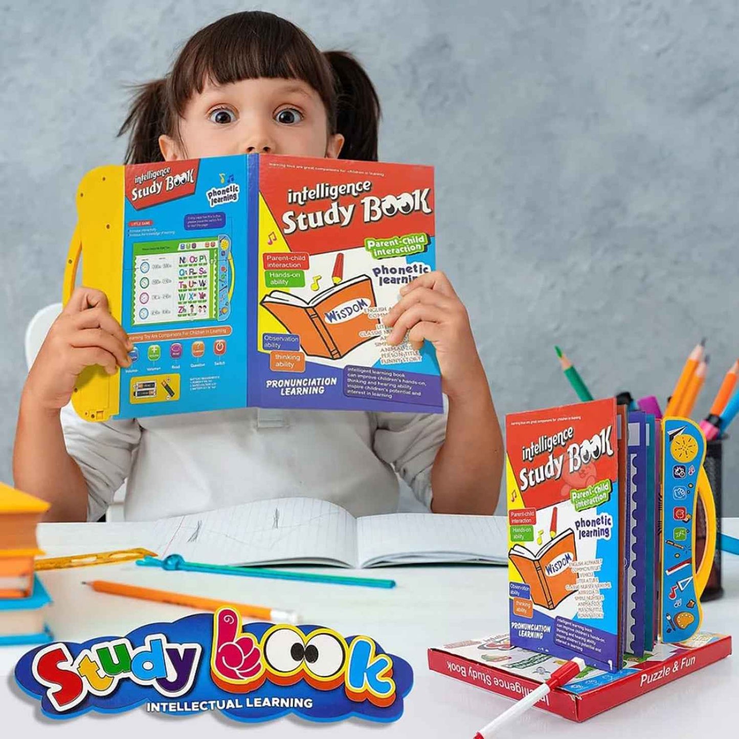 Interactive Intelligence Learning Book With Sound  Phonics (1 Set)