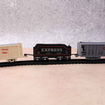 Toy Train Set For Kids Battery Operated Train With Track Set