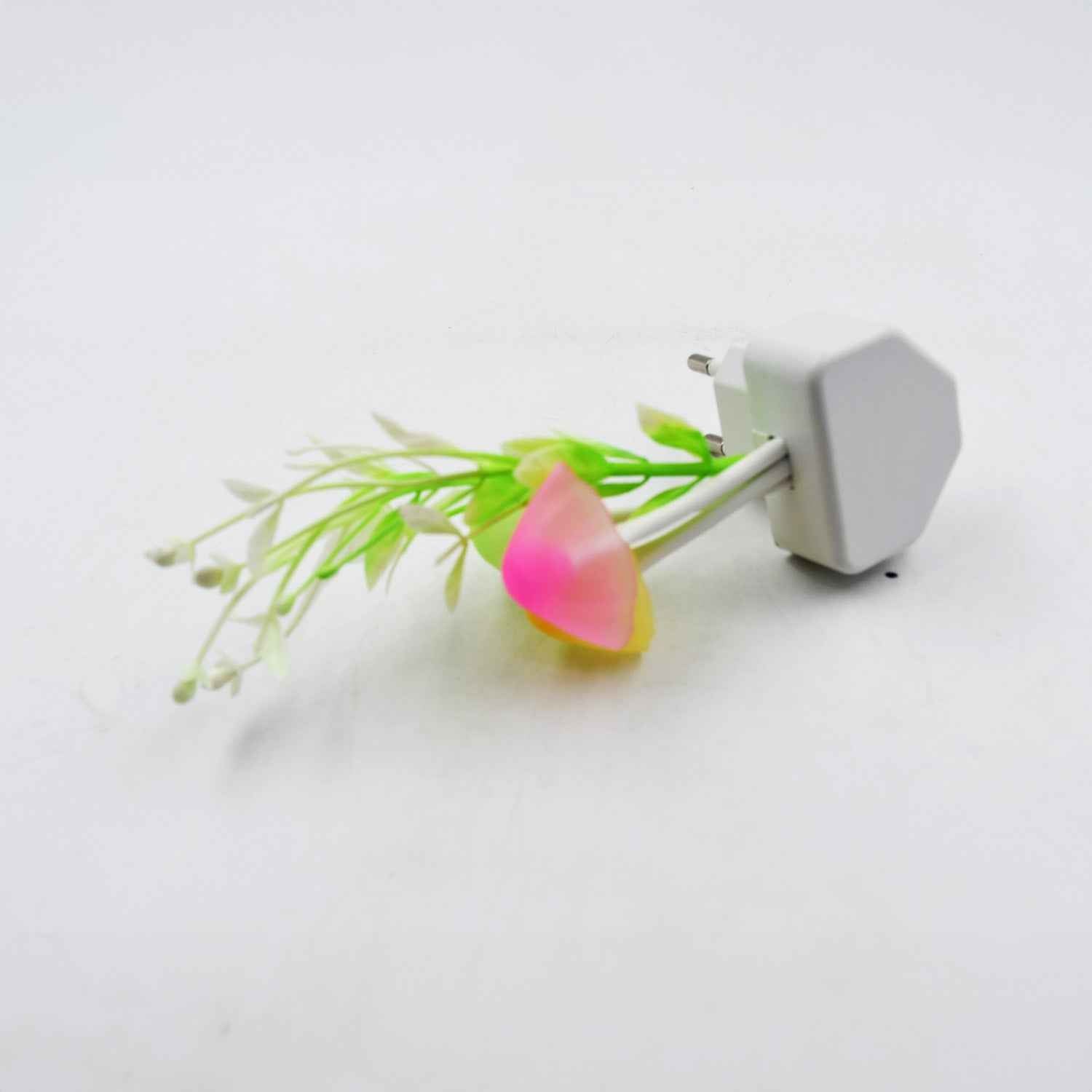 0239a  Fancy Color Changing Led Mushroom Night Light Kids Beautiful Color Led Illumination Automatic Onoff Light Sensor Night Lamp