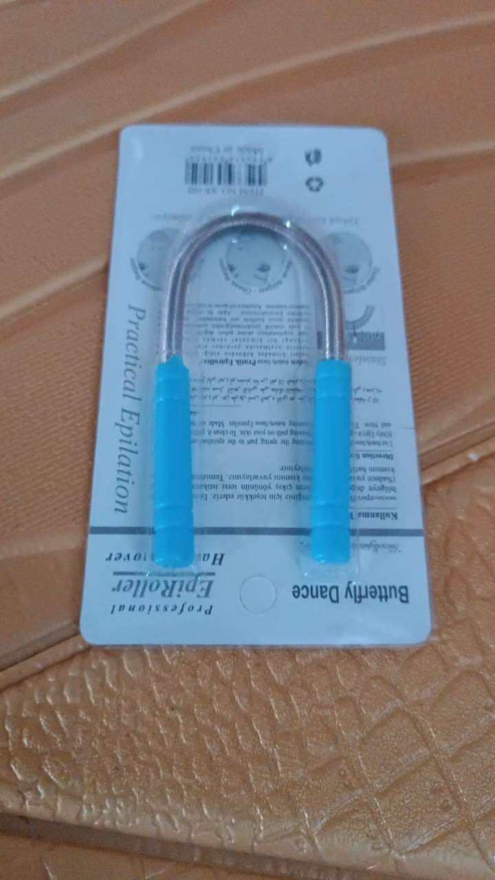 Facial Hair Remover Set Spring Epilator Hair Removal Springs Eyebrow Razors (1 Pc) - Best Deals at BeSh Deals®
