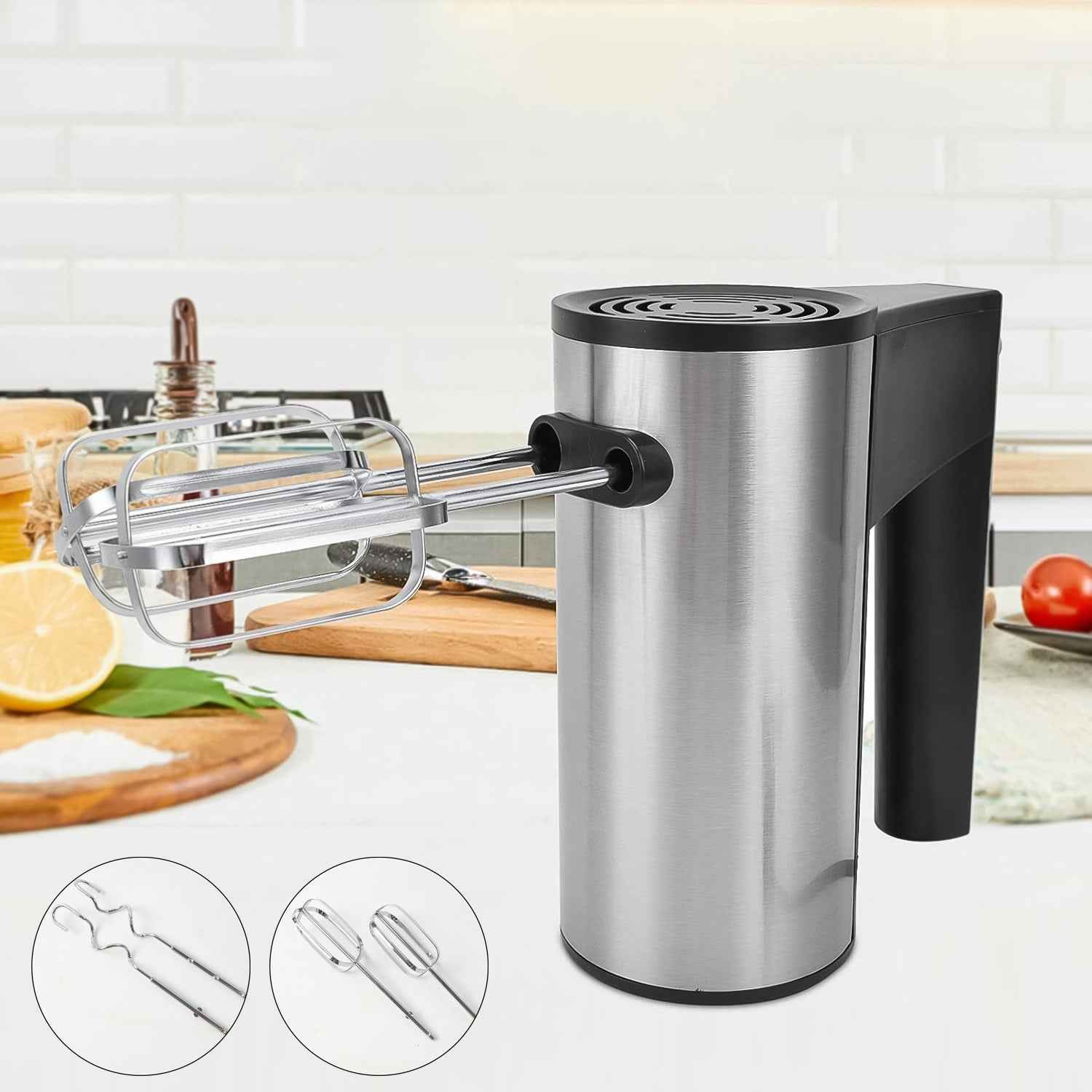Orbit Stainless Steel Electric Hand Mixer - 450w