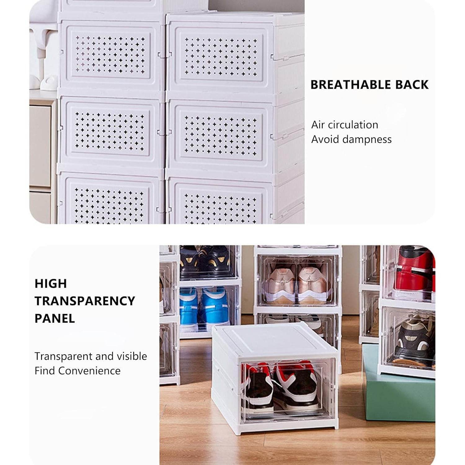 Stackable Multifunctional Storage For Clothes Foldable Drawer Shelf Basket Utility Cart Rack Storage Organizer Cart For Kitchen Pantry Closet Bedroom Bathroom Laundry (4 Layer 1 Pc) - Best Deals at BeSh Deals®