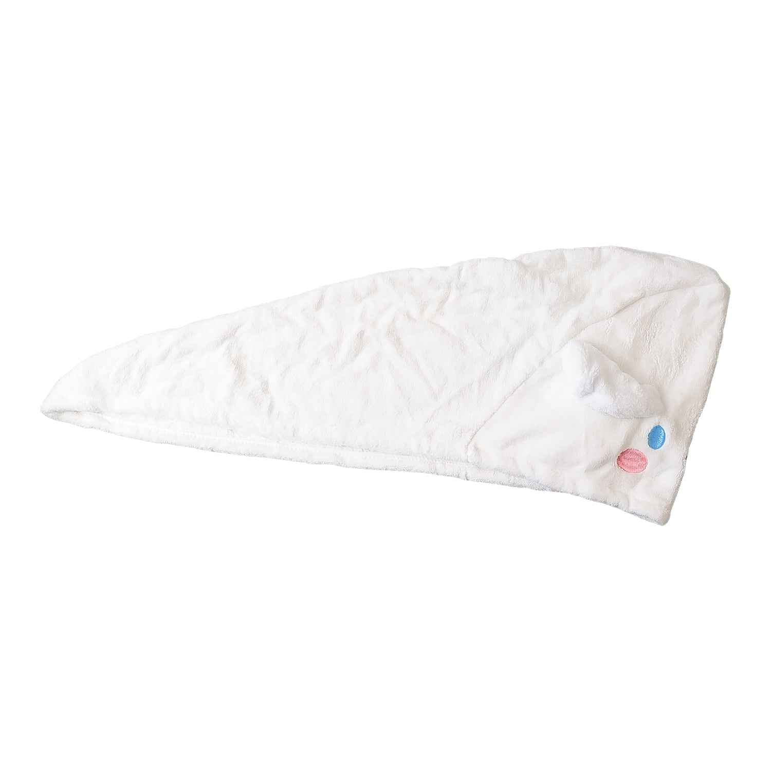 Premium Soft Microfiber Hair Drying Towel Wrap With Button (1 Pc)