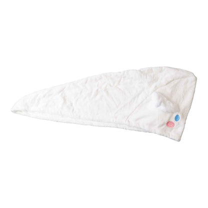Premium Soft Microfiber Hair Drying Towel Wrap With Button (1 Pc)