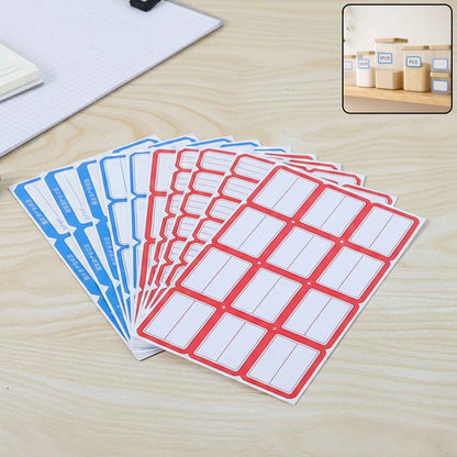 10 Sheets Self-adhesive Label Stickers