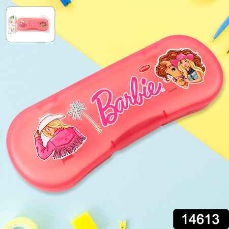 Cute Cartoon Printed Plastic Compass Box For Kids (1 Pc)