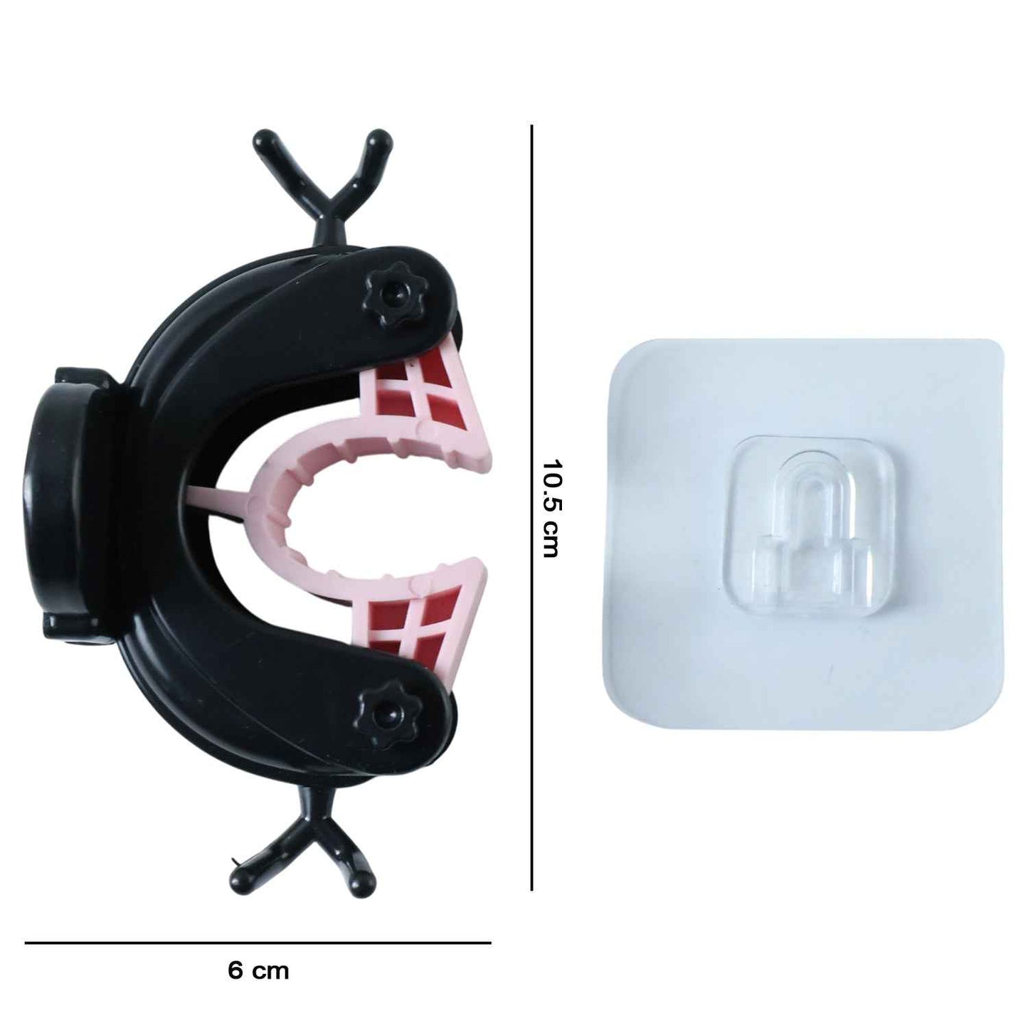 Powerful Antler Style Wall Mounted Mop  Broom Holder (1 Pc)