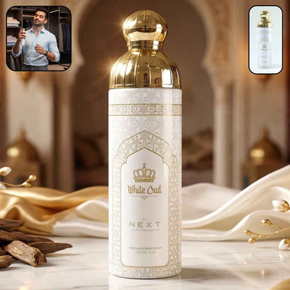 Next White Oud Premium Perfumed Body Spray 200 Ml
