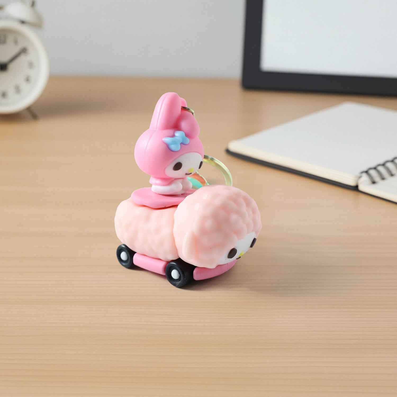 Cute Cartoon Character Silicone Keychain (1 Pc)