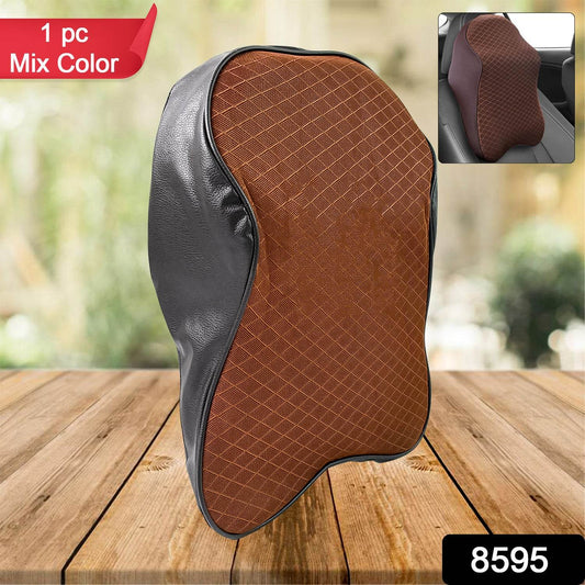 8595 Car Neck Pillow Car Neck Headrest Pillow Memory Foam Car Accessories Cushion Car Seat Head Support Neck Protector Car Seat Neck Pillowfor Driving (1 Pc) - Best Deals at BeSh Deals®