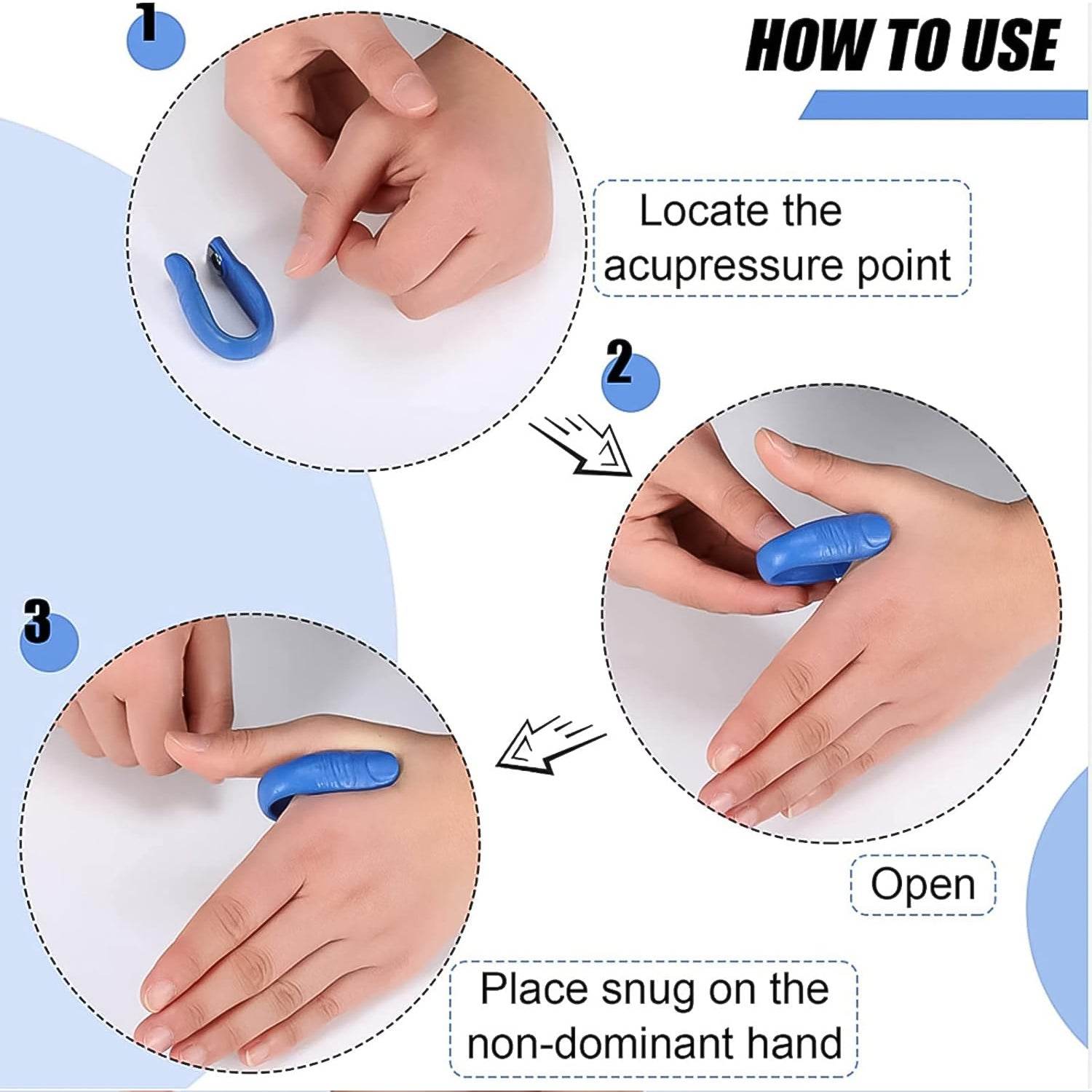 Plastic Magnetic Acupressure Clip (1 Pc) - Best Deals at BeSh Deals®